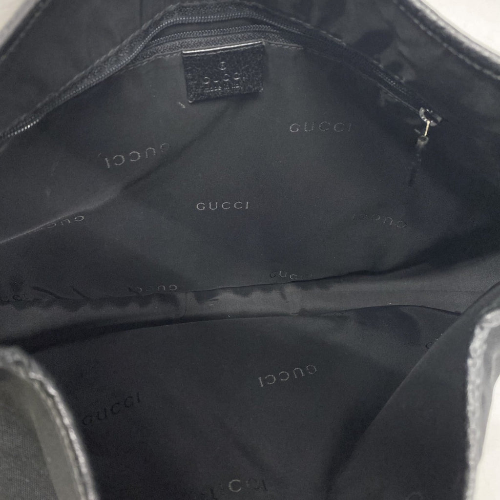 Gucci Black Nylon Canvas Handbag (Pre-Owned)