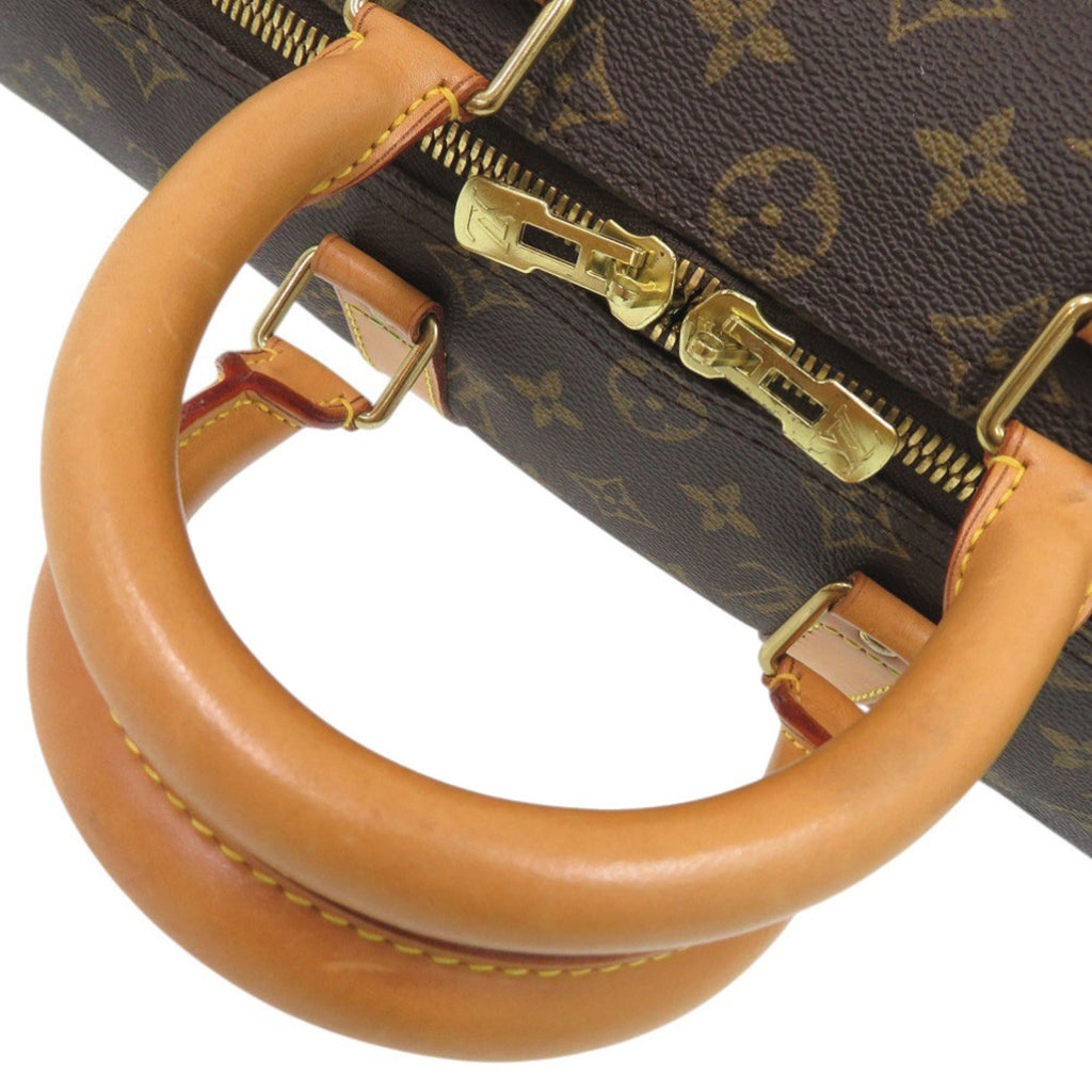 Louis Vuitton Brown Monogram Canvas Boston Bag (Pre-Owned)