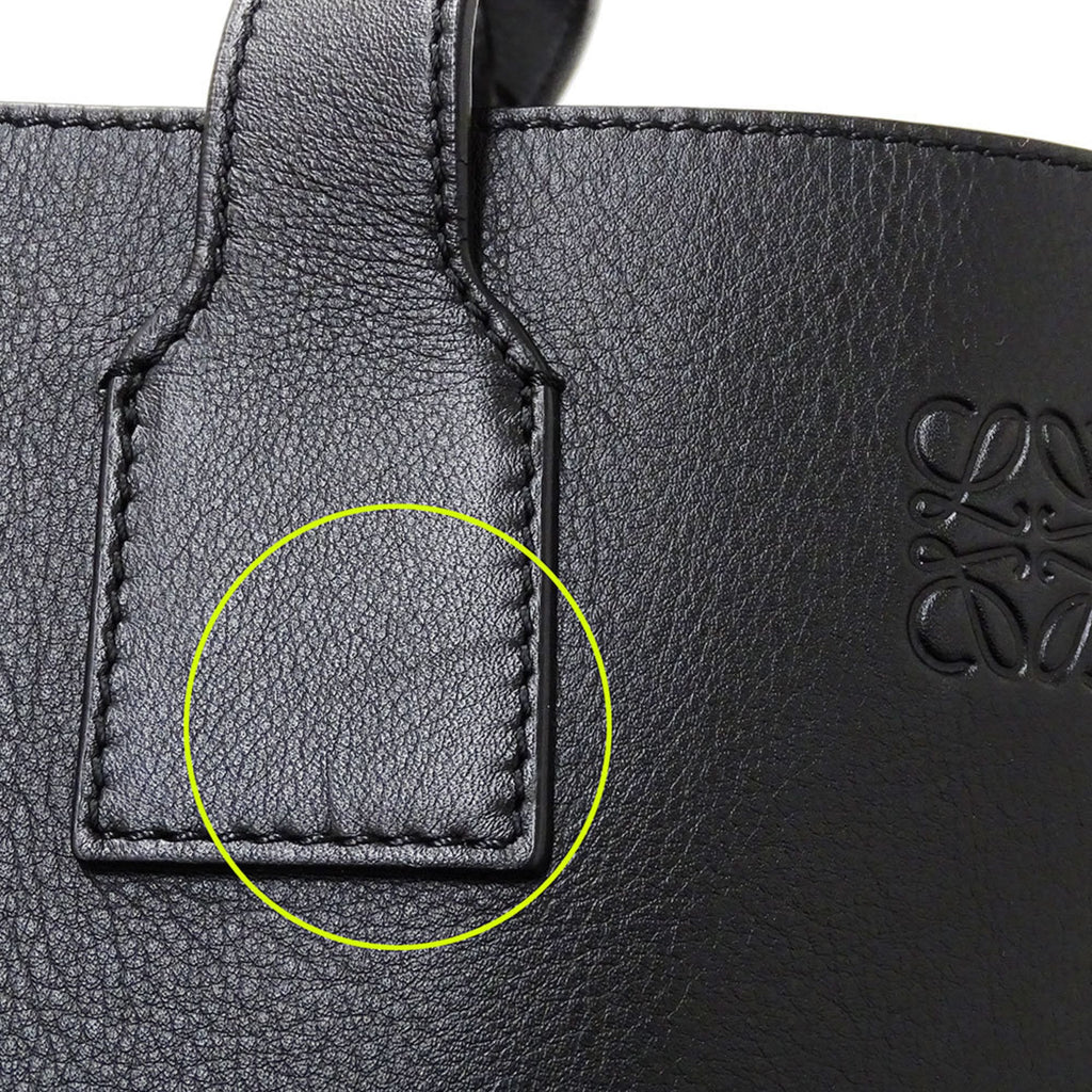 Loewe Black Leather Tote Bag (Pre-Owned)