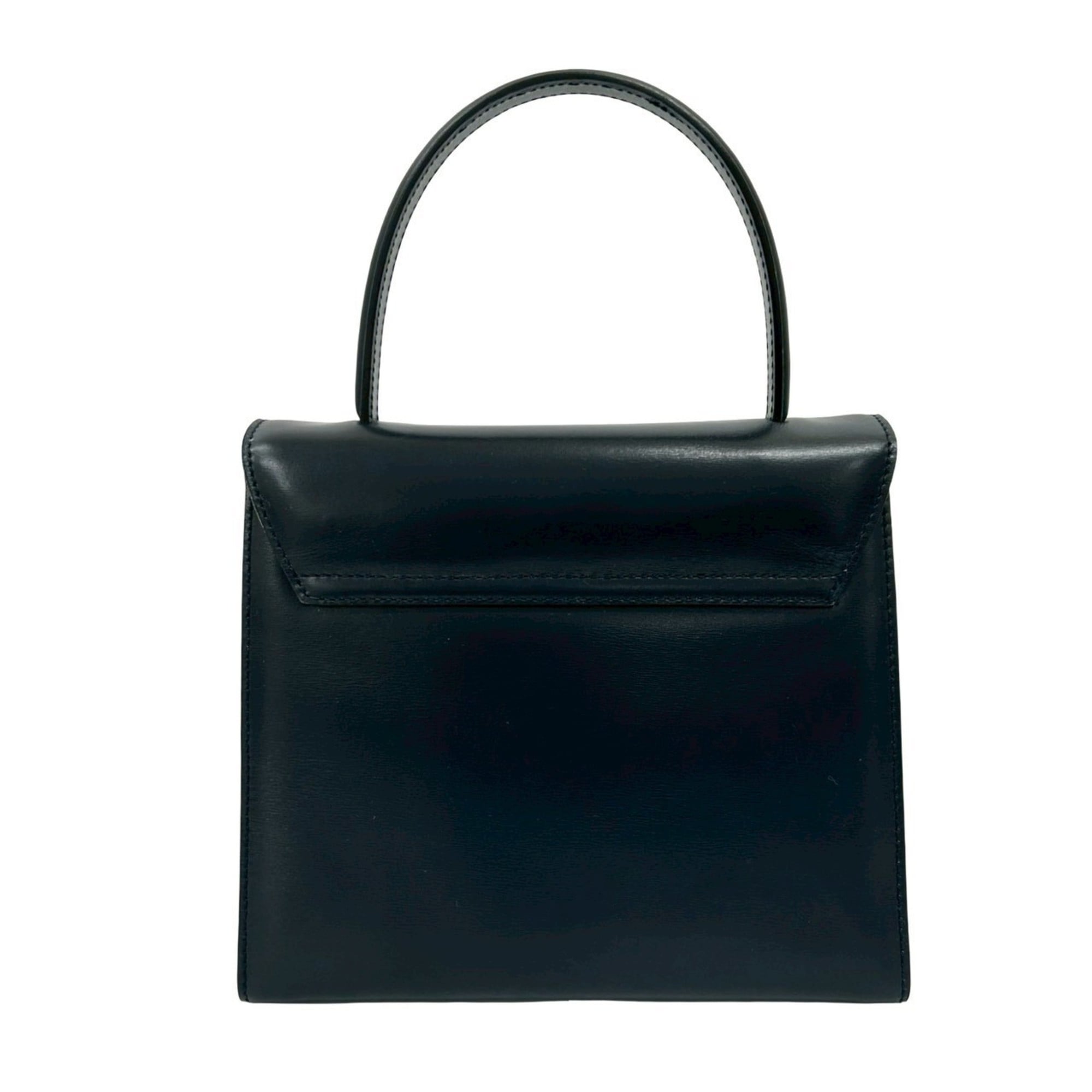 Celine Black Leather Handbag Shoulder Bag (Pre-Owned)