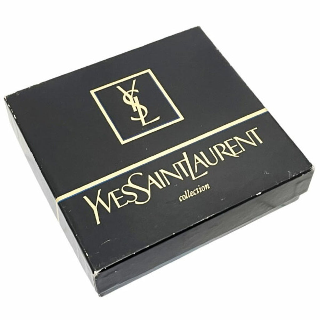 Yves Saint Laurent Purple Leather Wallet (Bi-Fold) (Pre-Owned)