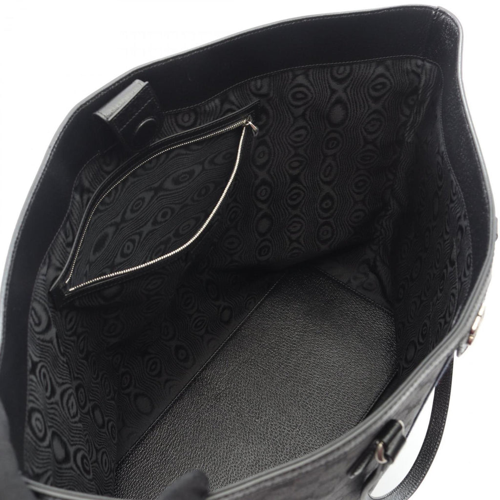 Balenciaga Black Multi-Color Canvas Leather Tote Bag (Pre-Owned)