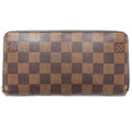 Louis Vuitton Damier Damier Canvas Ebene Damier Canvas Long Wallet (Bi-Fold) (Pre-Owned)