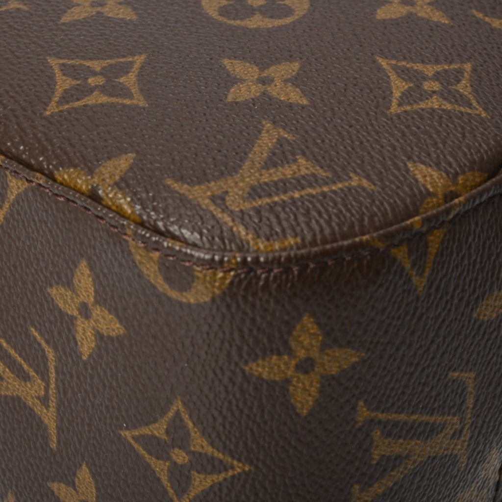 Louis Vuitton Brown Monogram Canvas Handbag (Pre-Owned)
