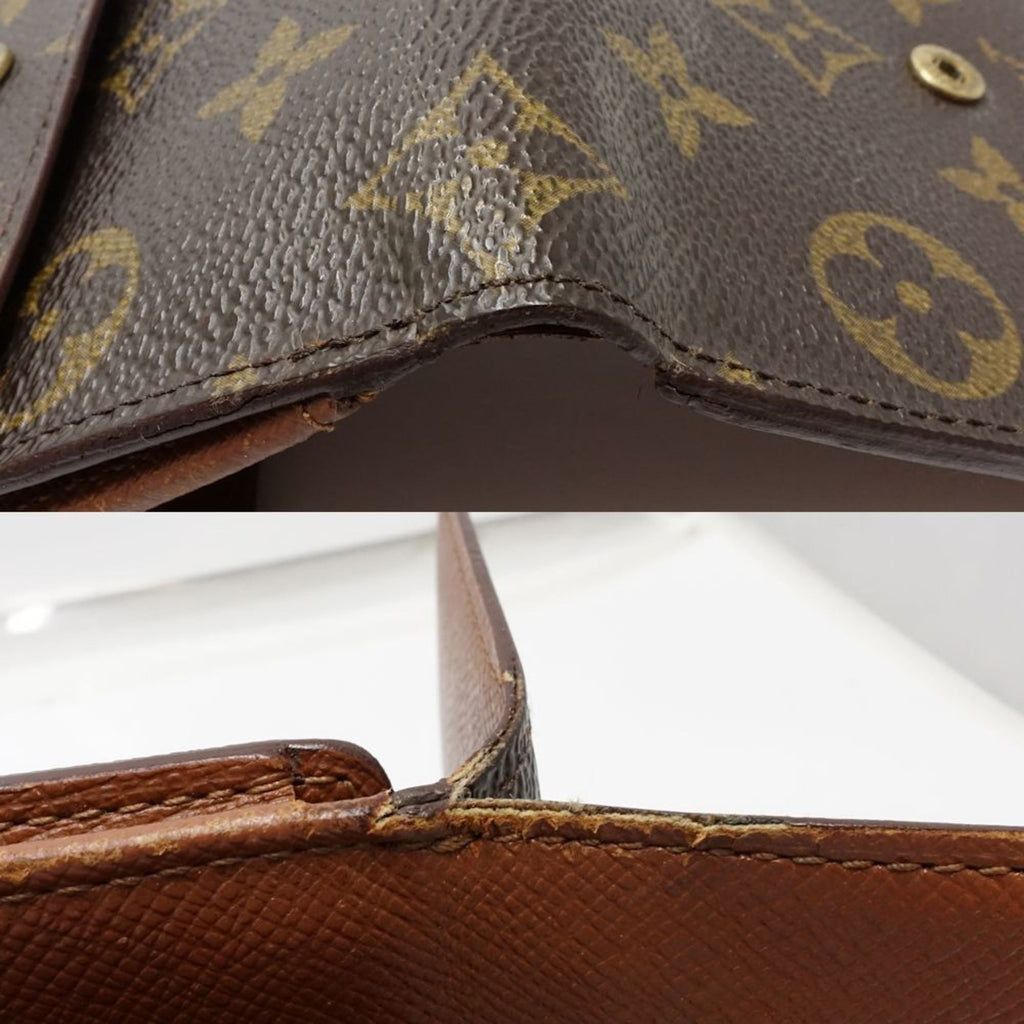 Louis Vuitton Monogram Brown Monogram Monogram Wallet (Tri-Fold) (Pre-Owned)