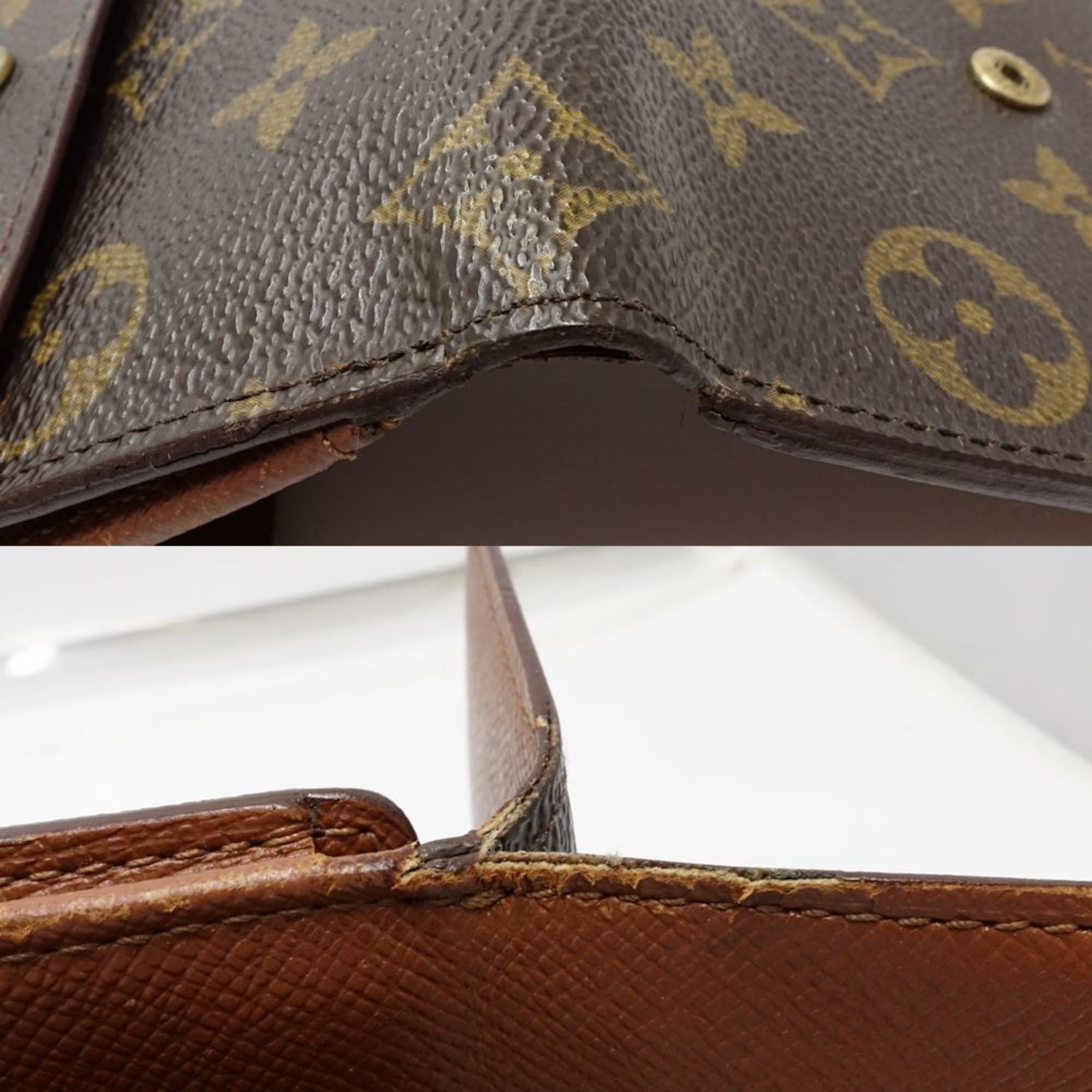 Louis Vuitton Monogram Brown Monogram Monogram Wallet (Tri-Fold) (Pre-Owned)