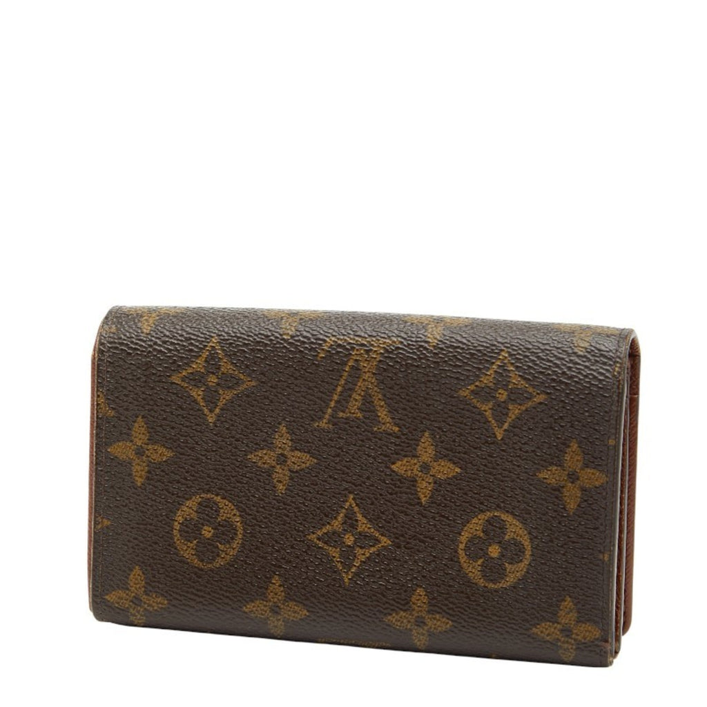 Louis Vuitton Brown Pvc Leather Wallet (Bi-Fold) (Pre-Owned)