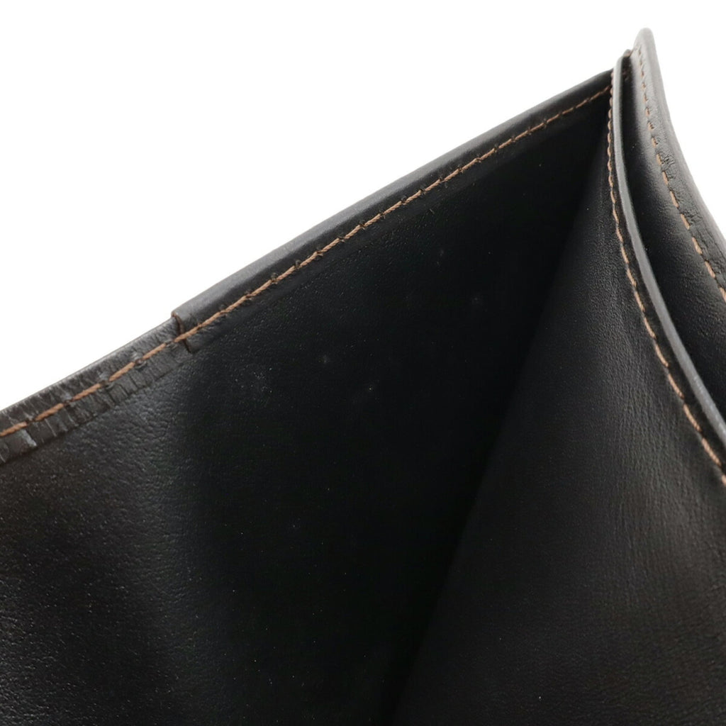 Louis Vuitton Brown Coffee Utah Leather Wallet (Bi-Fold) (Pre-Owned)