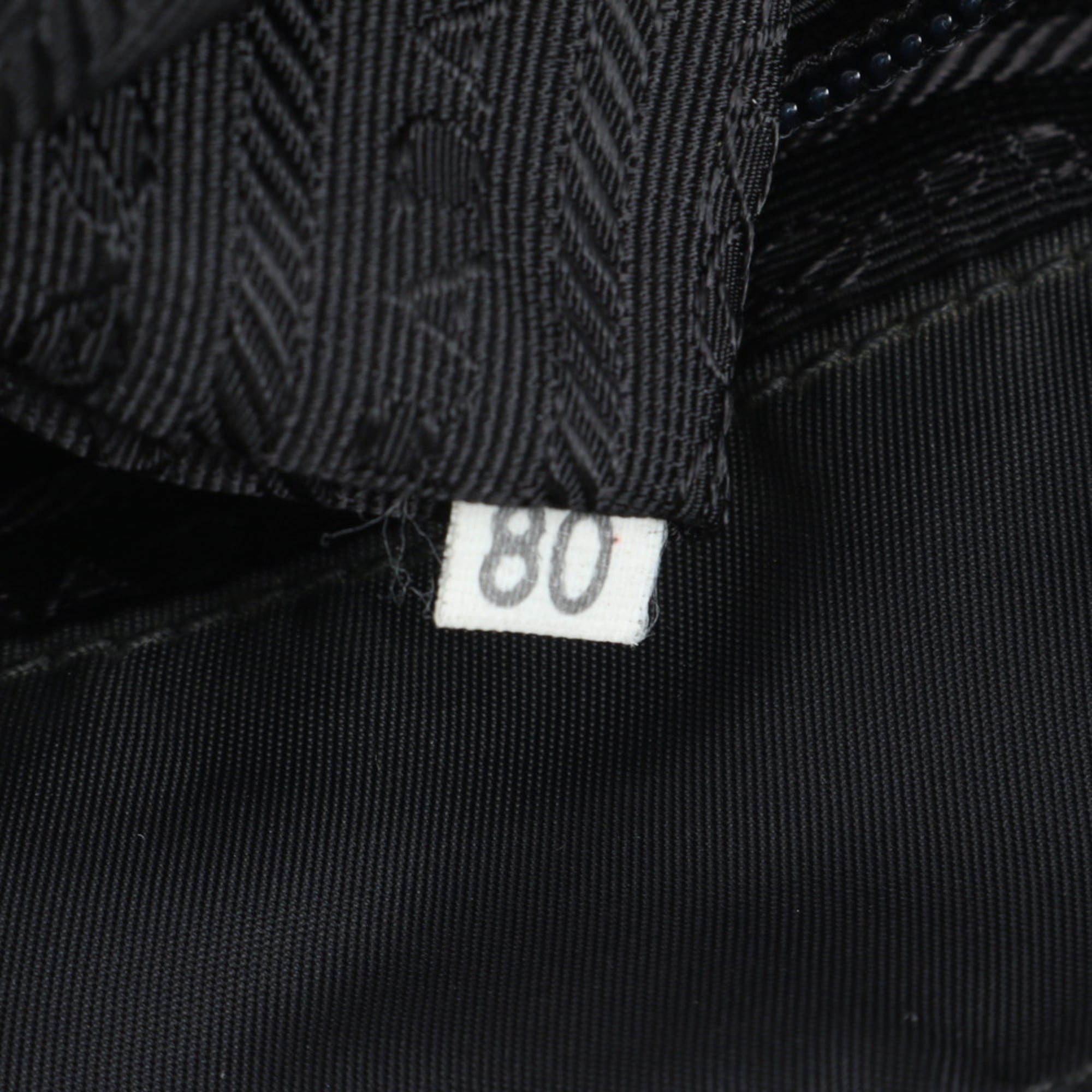 Prada Black Leather Nylon Backpack Shoulder Bag (Pre-Owned)