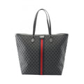 Balenciaga Black Multi-Color Canvas Leather Tote Bag (Pre-Owned)