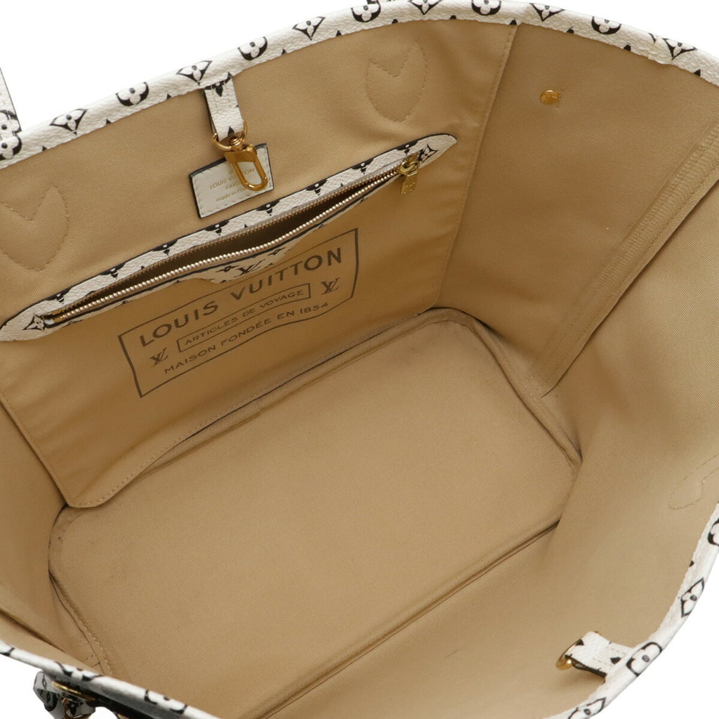 Louis Vuitton Monogram Beige Khaki Monogram Shoulder Bag Tote Bag (Pre-Owned)
