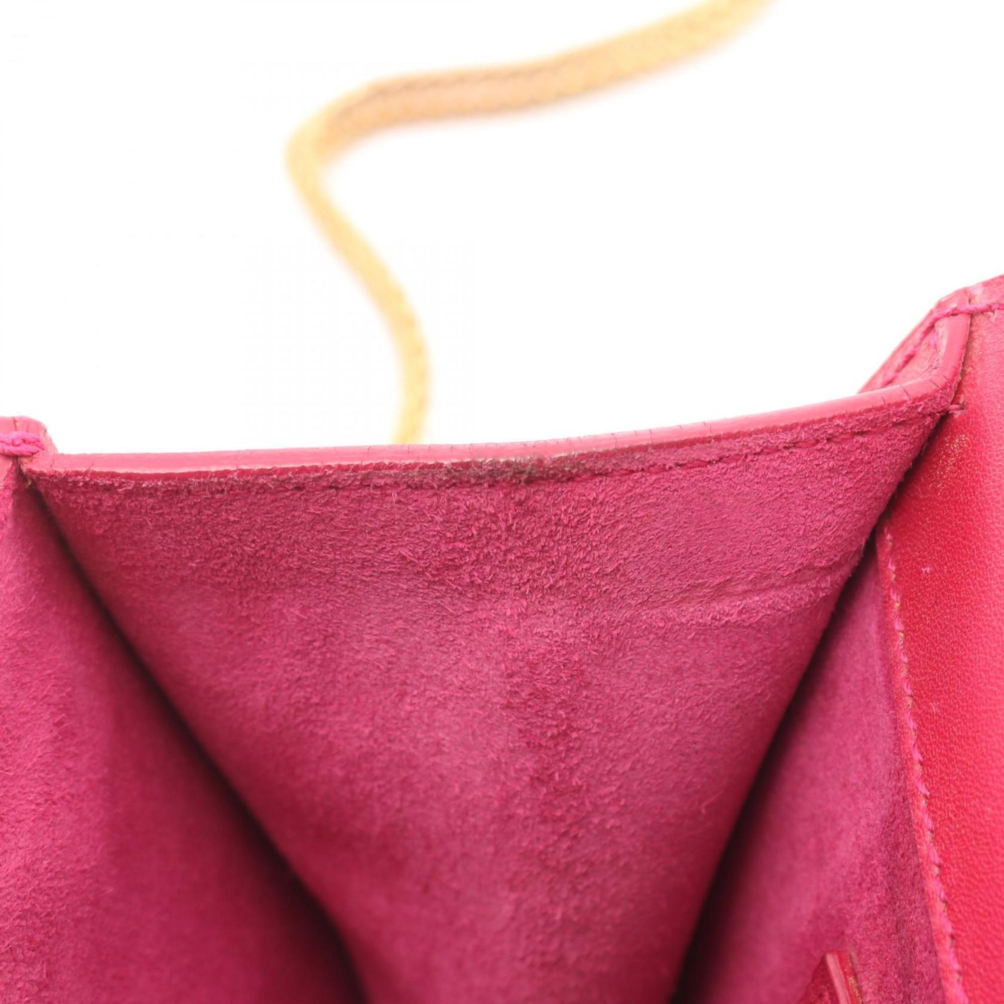 Yves Saint Laurent Pink Leather Shoulder Bag (Pre-Owned)