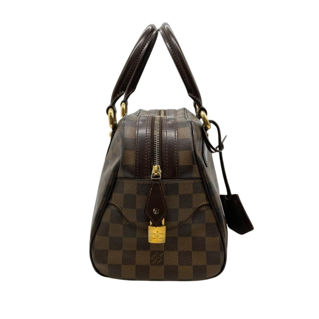 Louis Vuitton Damier Brown Damier Canvas Ebene Handbag (Pre-Owned)
