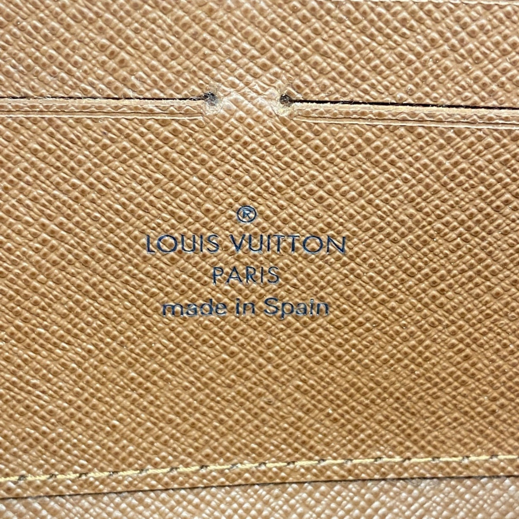Louis Vuitton Brown Long Wallet (Bi-Fold) (Pre-Owned)