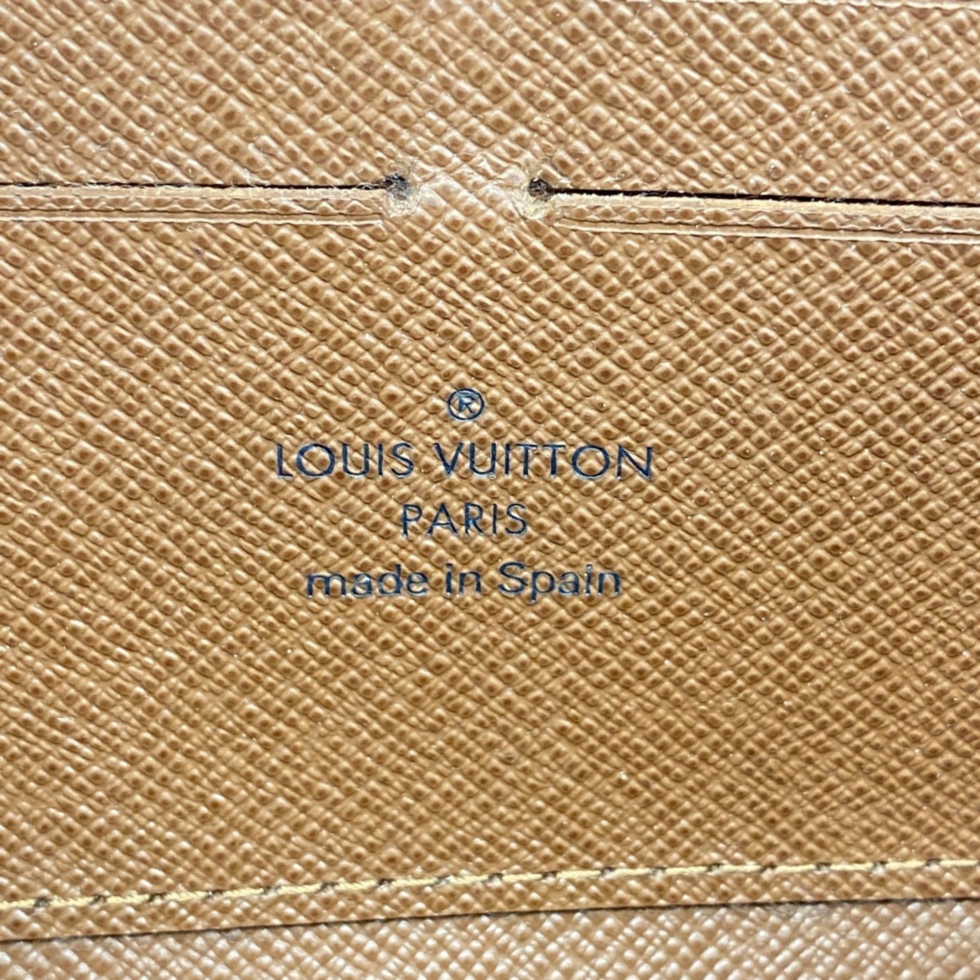 Louis Vuitton Brown Long Wallet (Bi-Fold) (Pre-Owned)