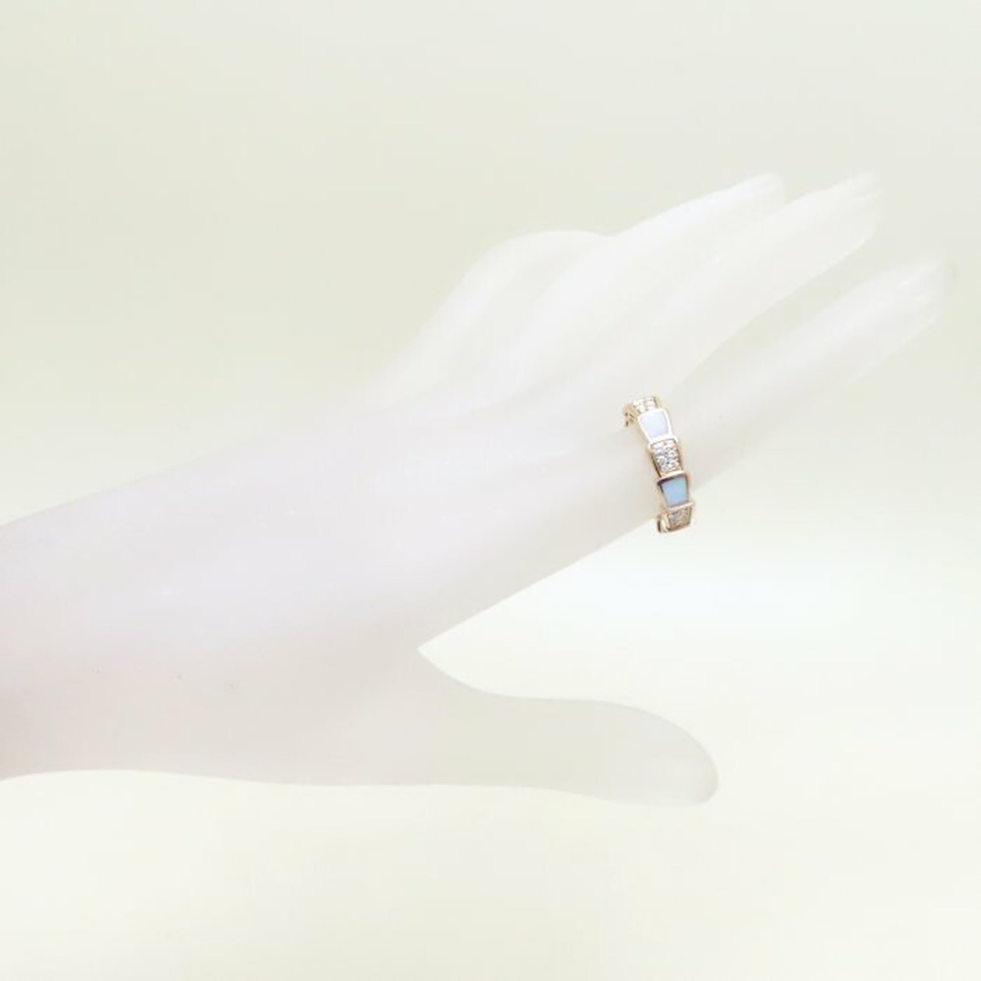 Bvlgari Serpenti Pink Band Ring (Pre-Owned)