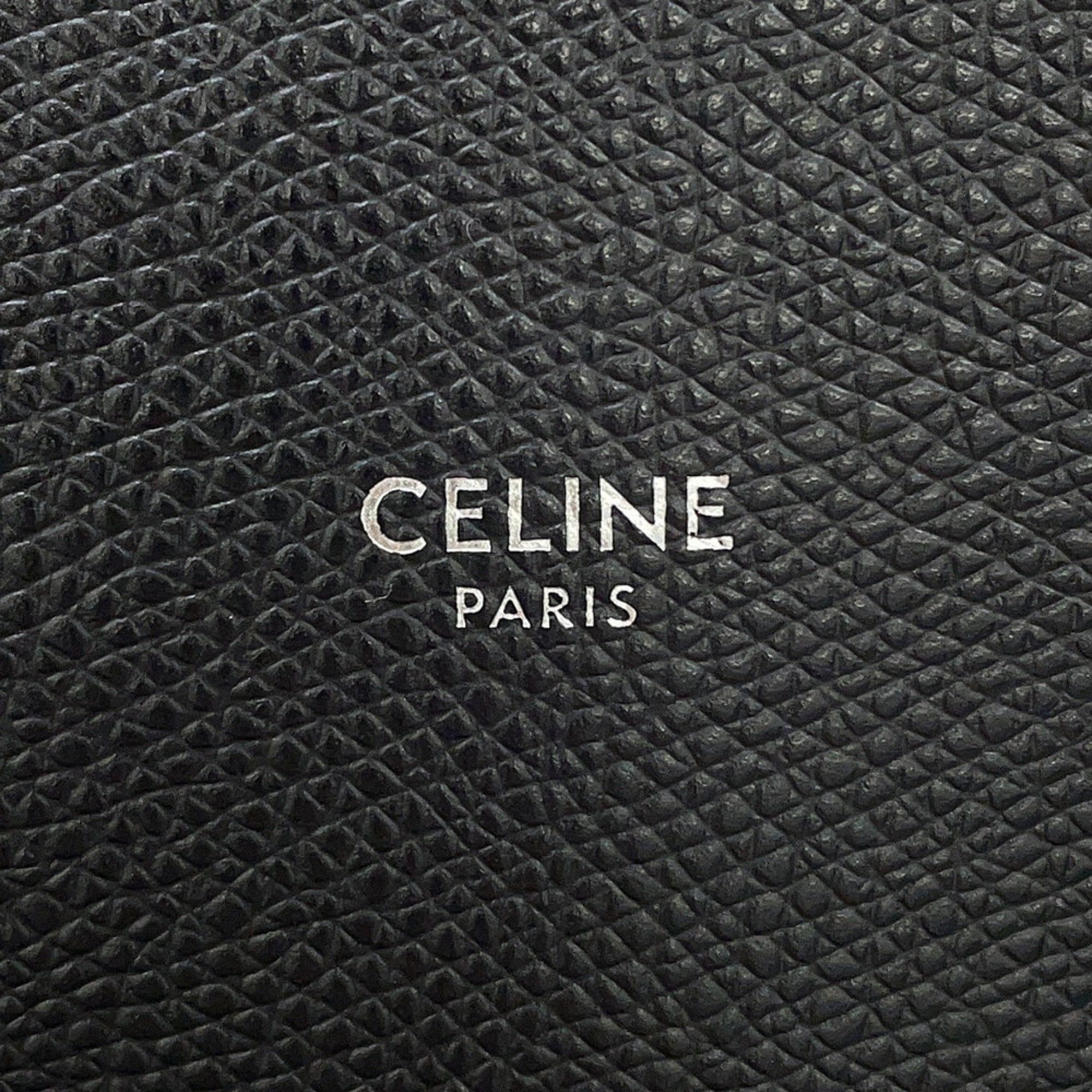 Celine Black Leather Tote Bag (Pre-Owned)