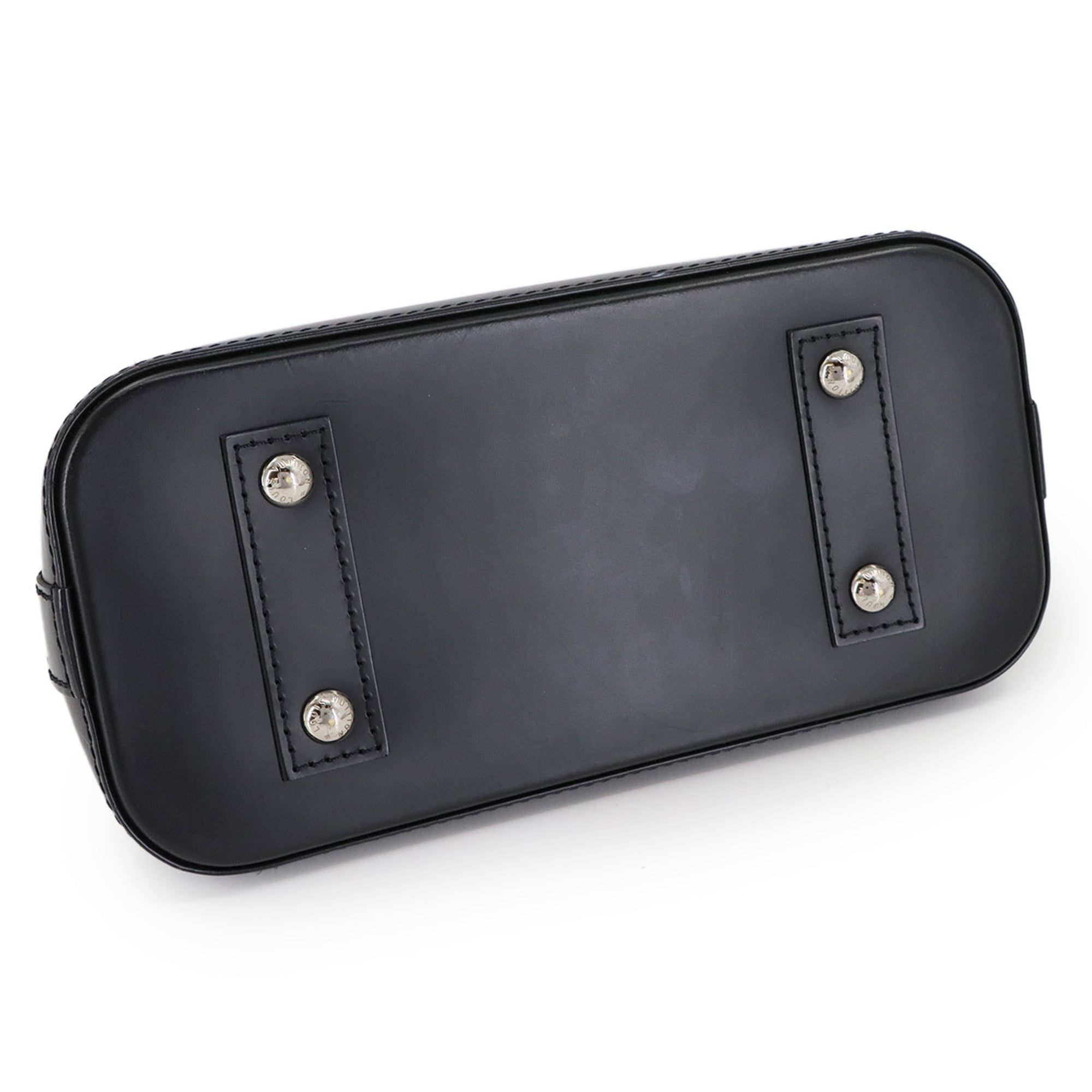 Louis Vuitton Noir Epi Leather Handbag Shoulder Bag (Pre-Owned)