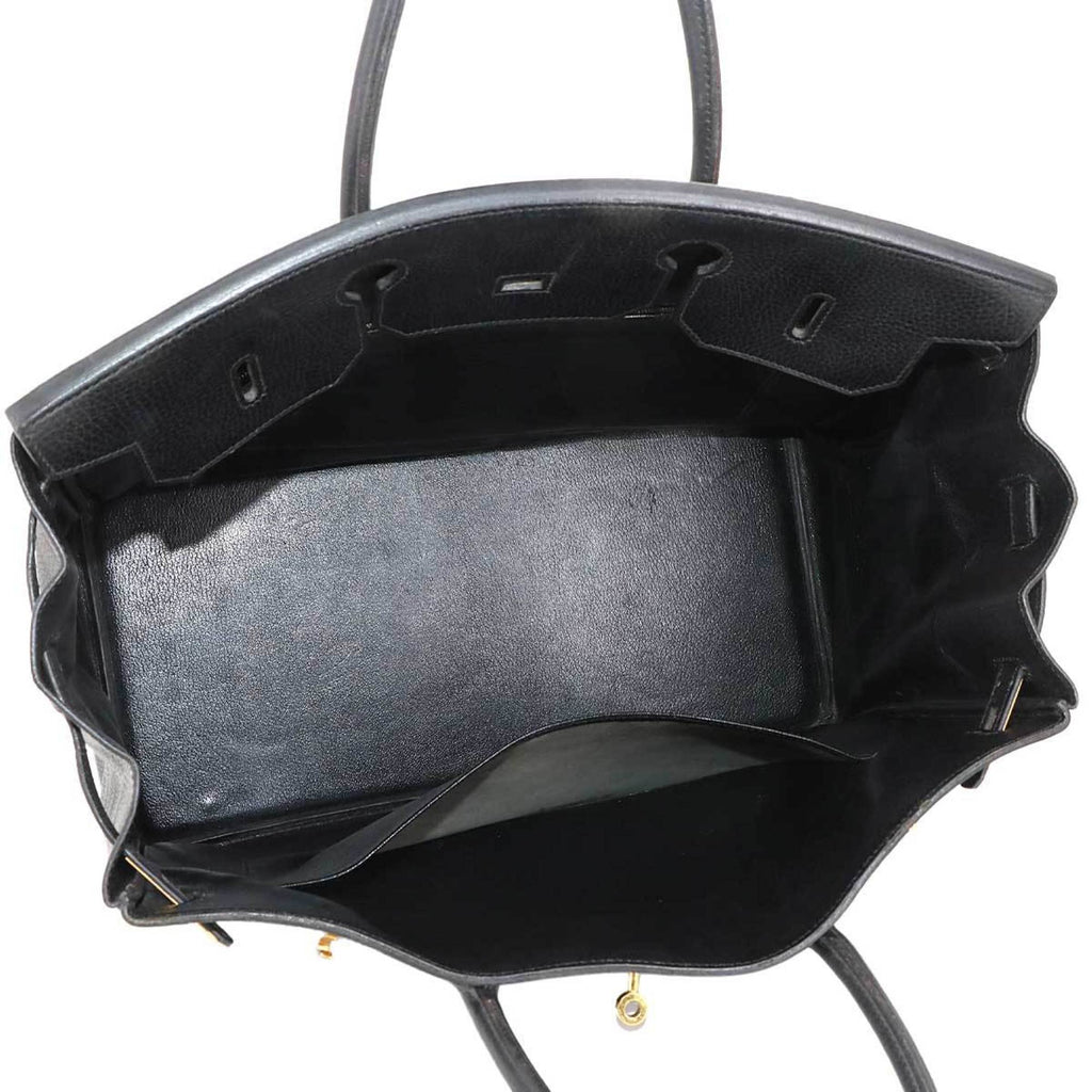 Hermes Black Ardennes Leather Handbag (Pre-Owned)