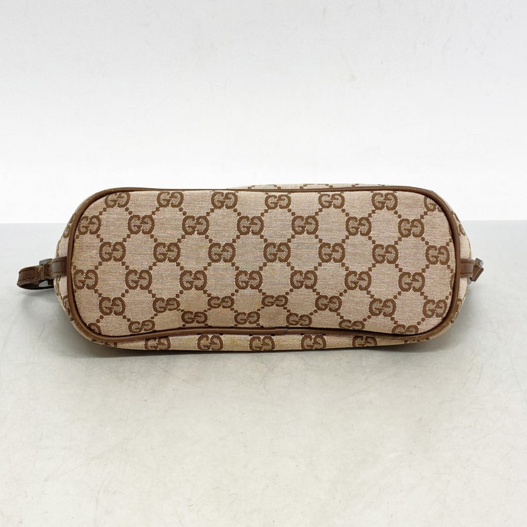 Gucci Brown Canvas Pouch (Pre-Owned)