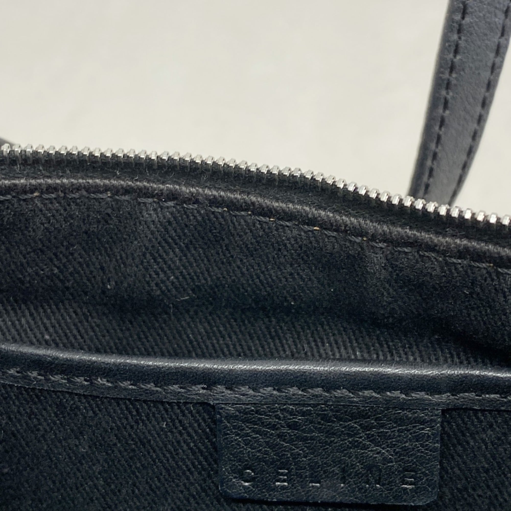 Celine Black Suede Handbag (Pre-Owned)