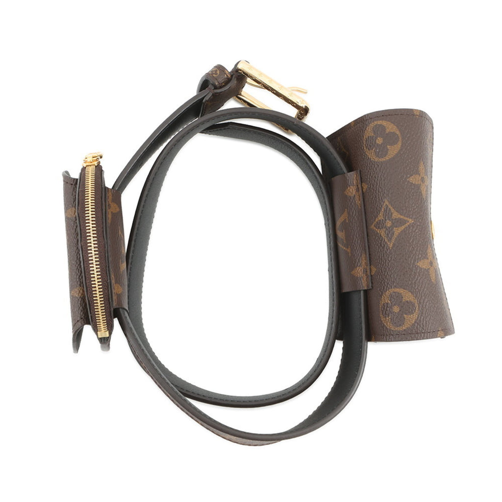 Louis Vuitton Monogram Brown Monogram Fanny Pack Pouch (Pre-Owned)