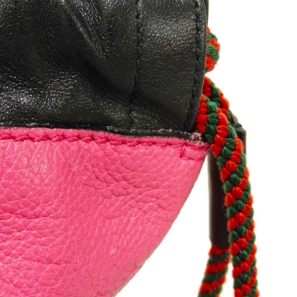 Gucci Pink Leather Backpack (Pre-Owned)