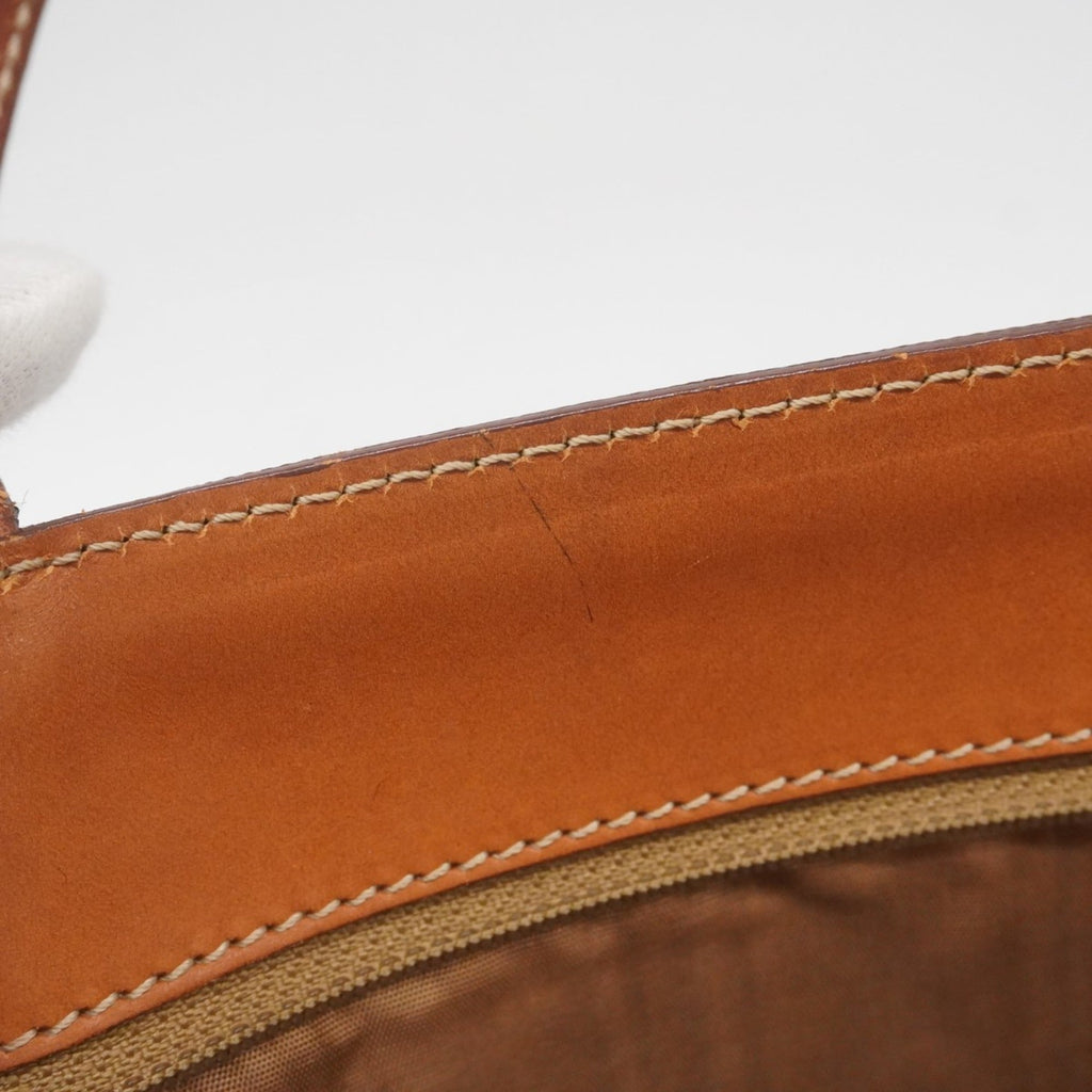 Celine Brown Pvc Handbag (Pre-Owned)