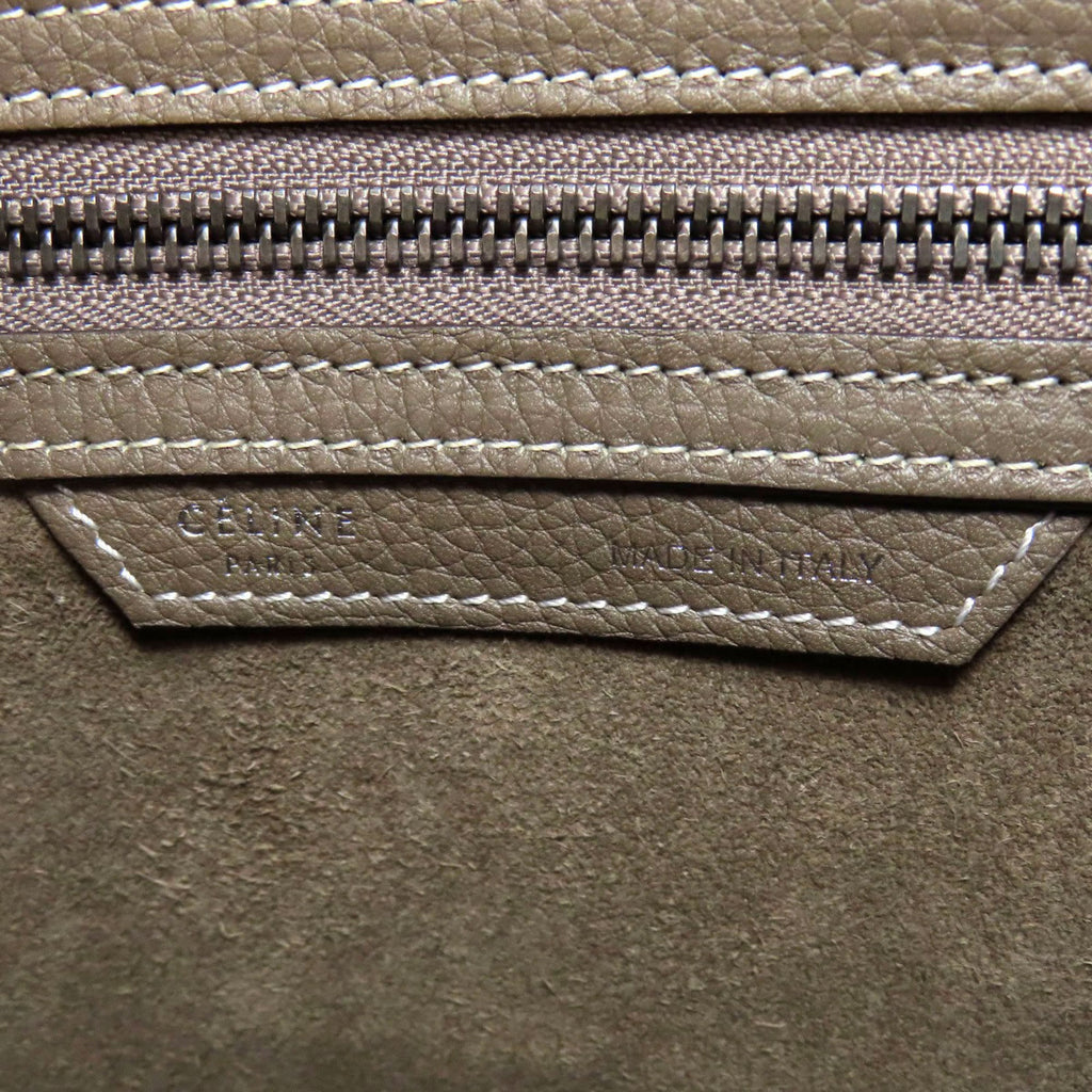 Celine Brown Leather Tote Bag (Pre-Owned)