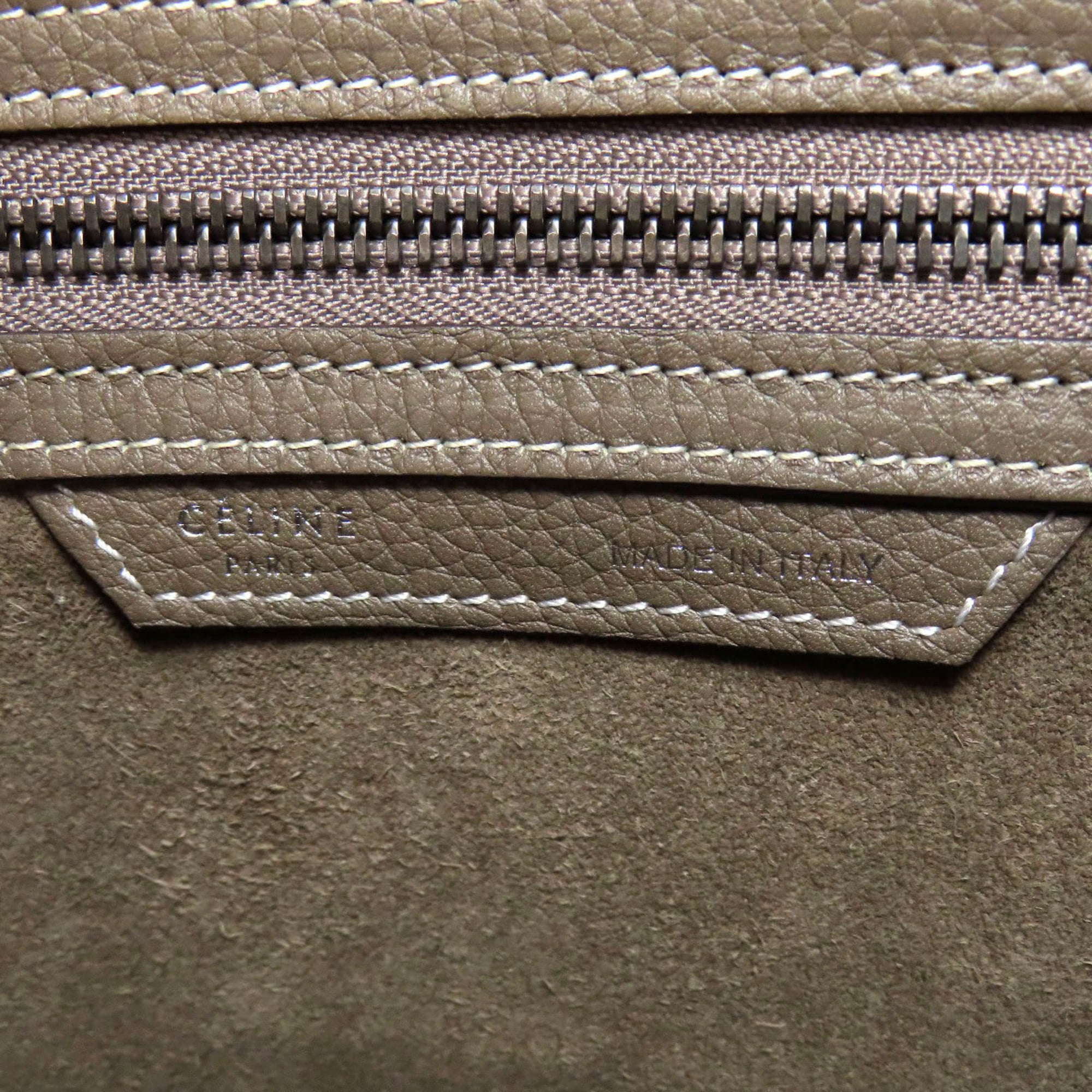 Celine Brown Leather Tote Bag (Pre-Owned)
