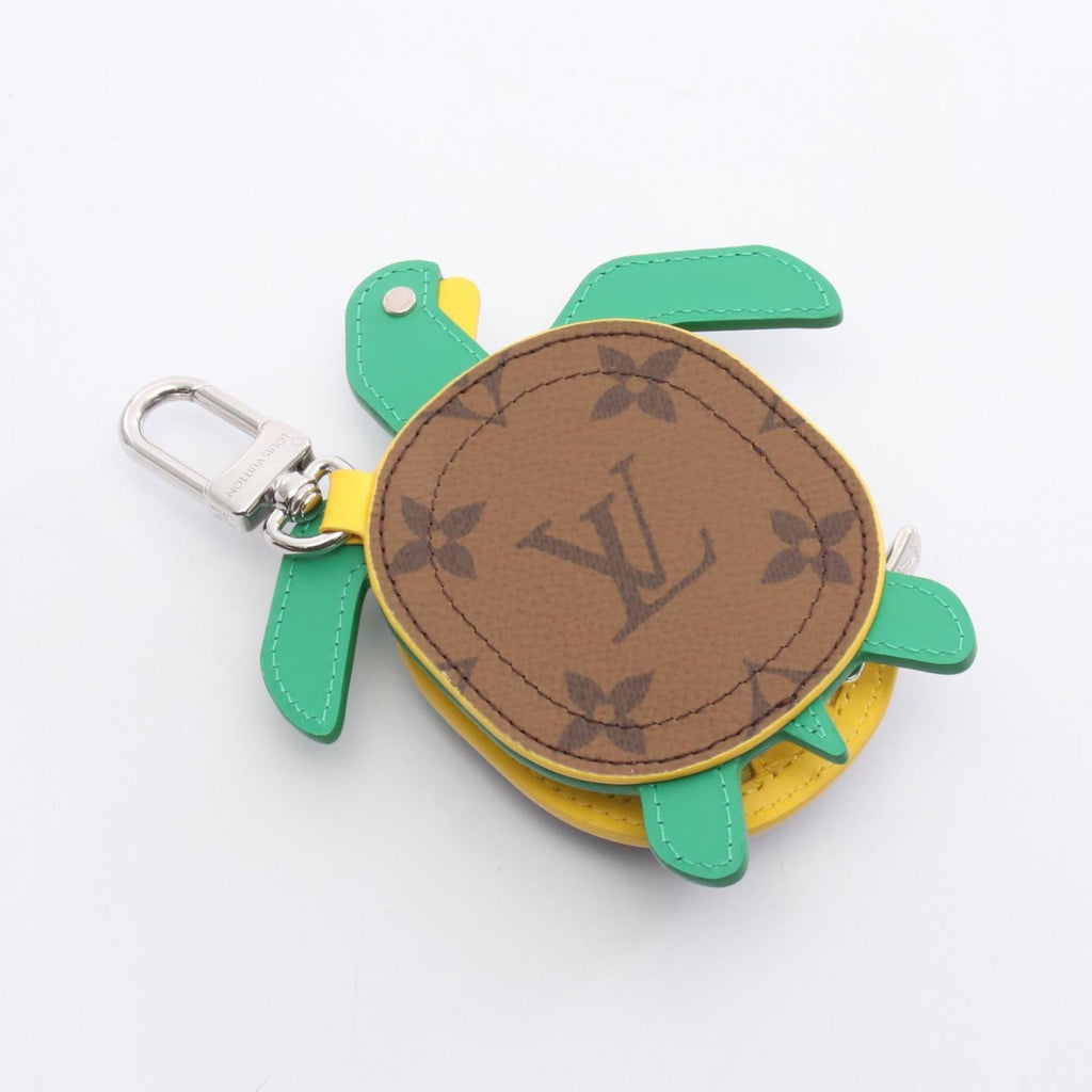 Louis Vuitton Brown Green Yellow Monogram Reverse Coated Canvas Pvc Leather Coin Purse/Coin Case (Pre-Owned)