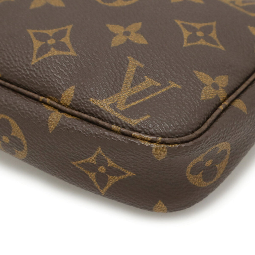 Louis Vuitton Monogram Brown Monogram Handbag Pochette (Pre-Owned)
