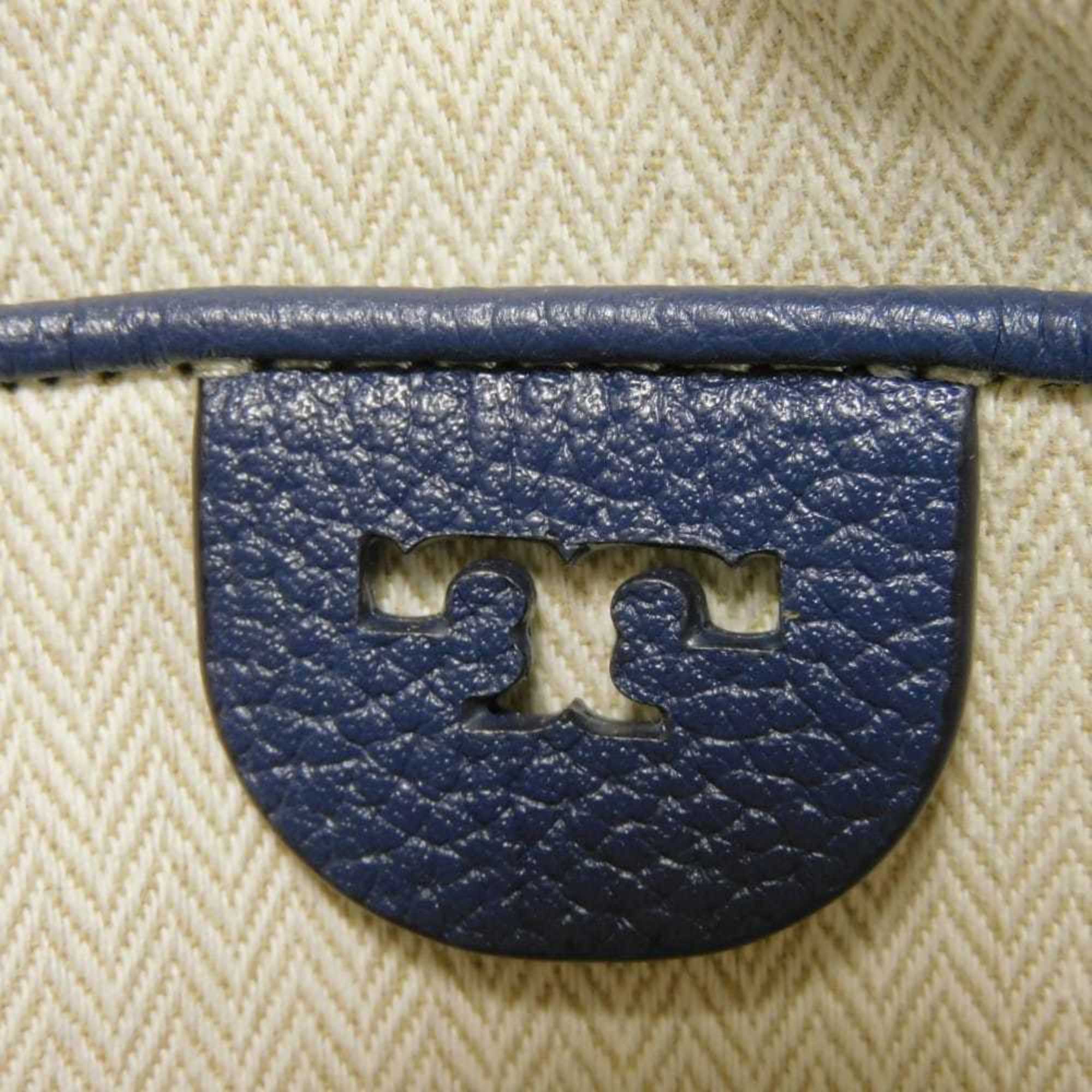 Tory Burch Blue Multi-Color Leather Shoulder Bag (Pre-Owned)
