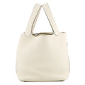 Hermes Picotin Gold Taurillon Clemence Leather Handbag (Pre-Owned)