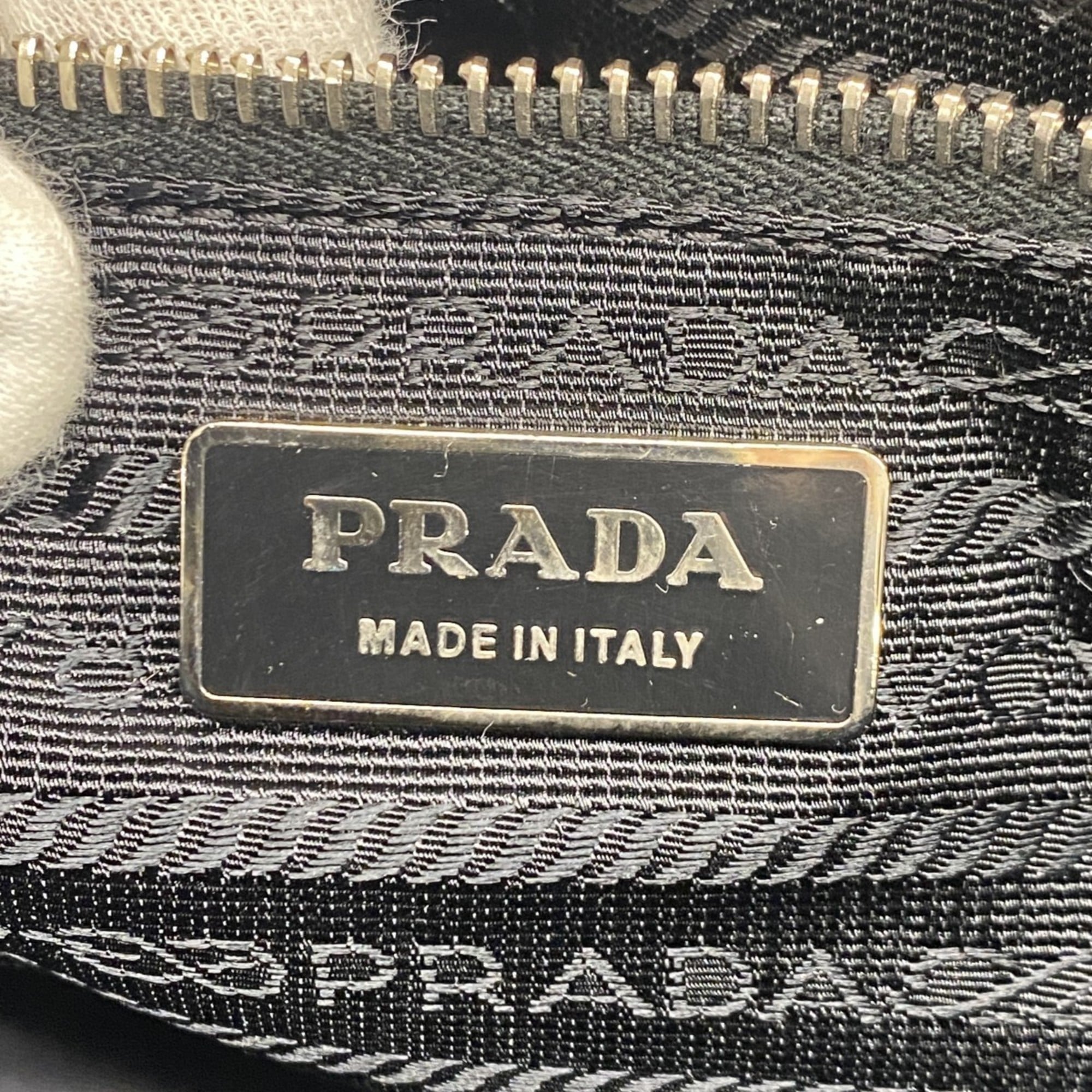 Prada Black Nylon Tote Bag (Pre-Owned)