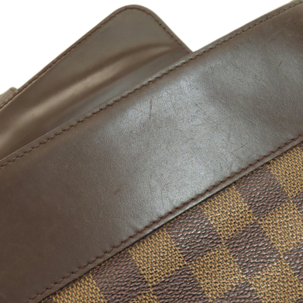 Louis Vuitton Damier Canvas Ebene Damier Canvas Backpack (Pre-Owned)