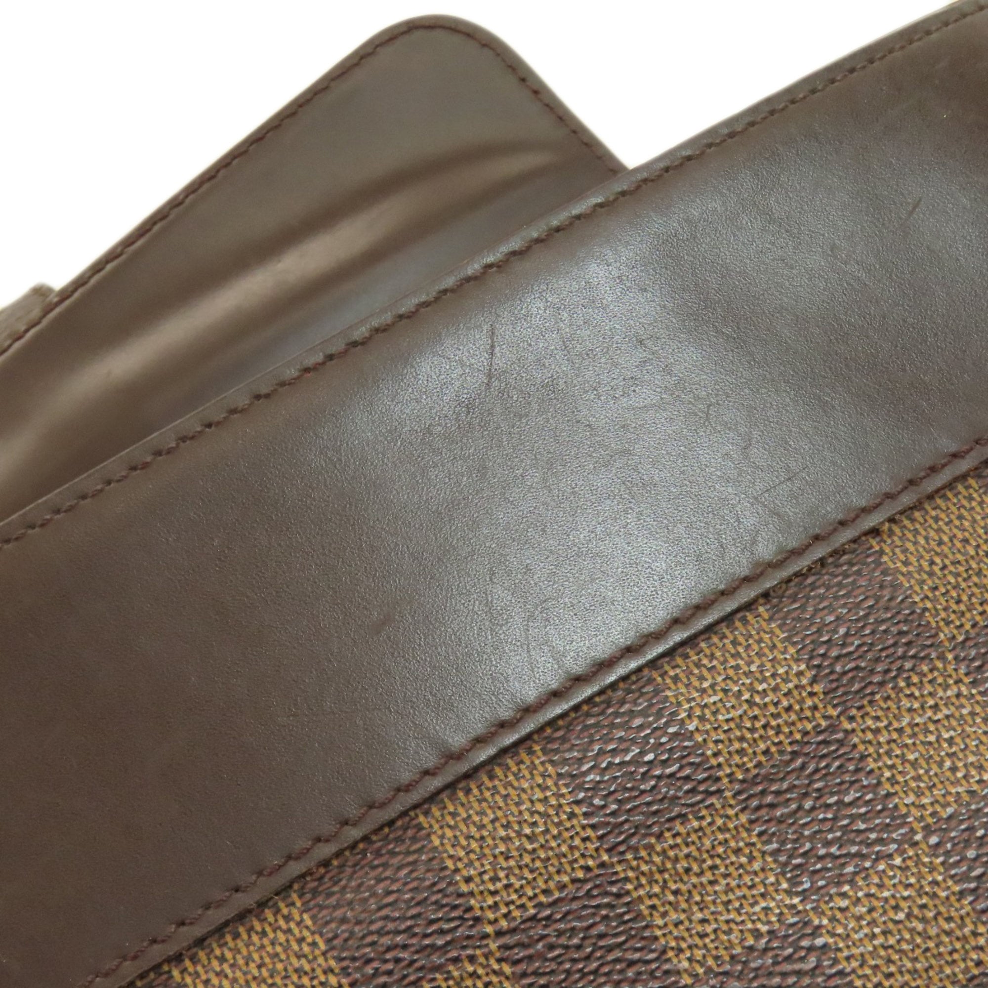 Louis Vuitton Damier Canvas Ebene Damier Canvas Backpack (Pre-Owned)