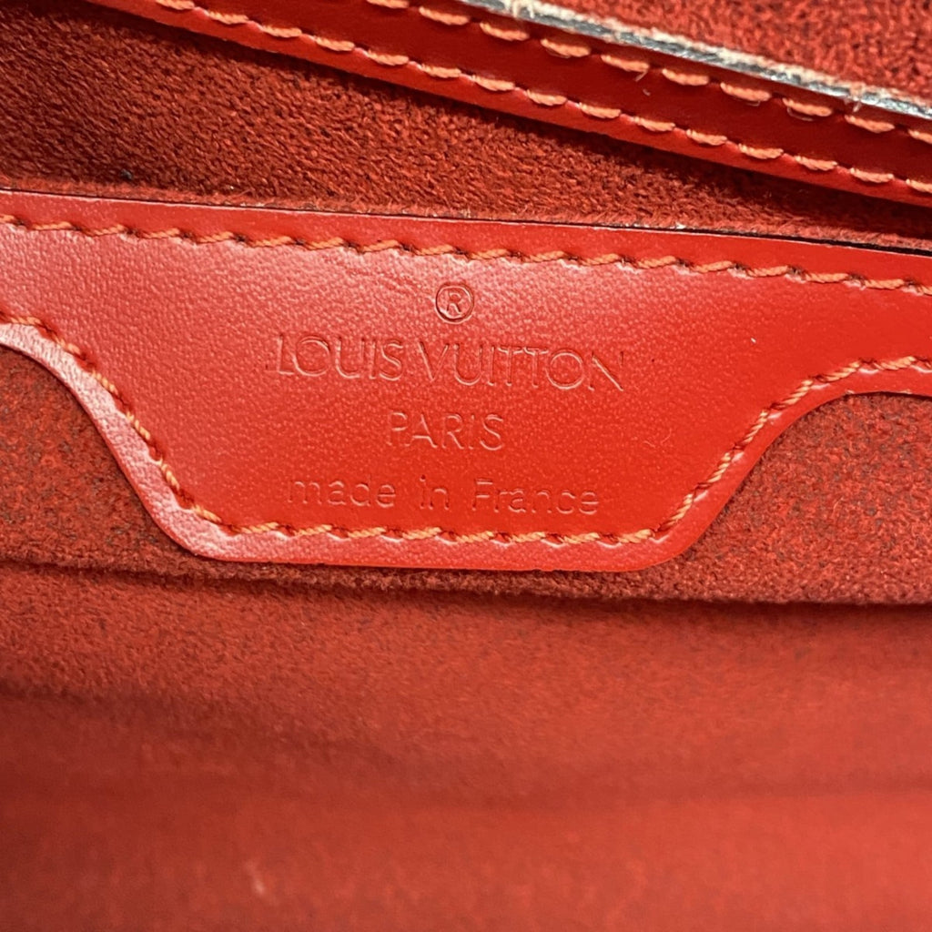 Louis Vuitton Castilian Red Handbag (Pre-Owned)