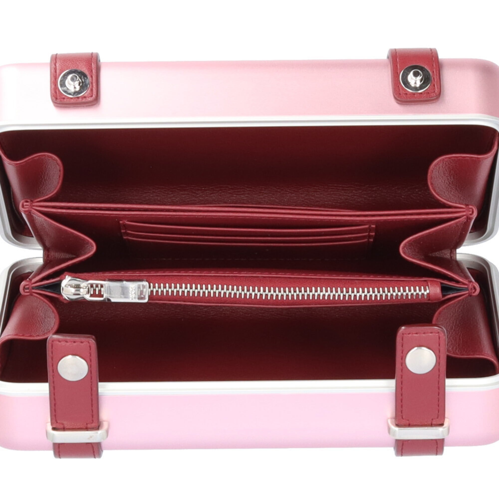Christian Dior Pink Aluminum Shoulder Bag (Pre-Owned)