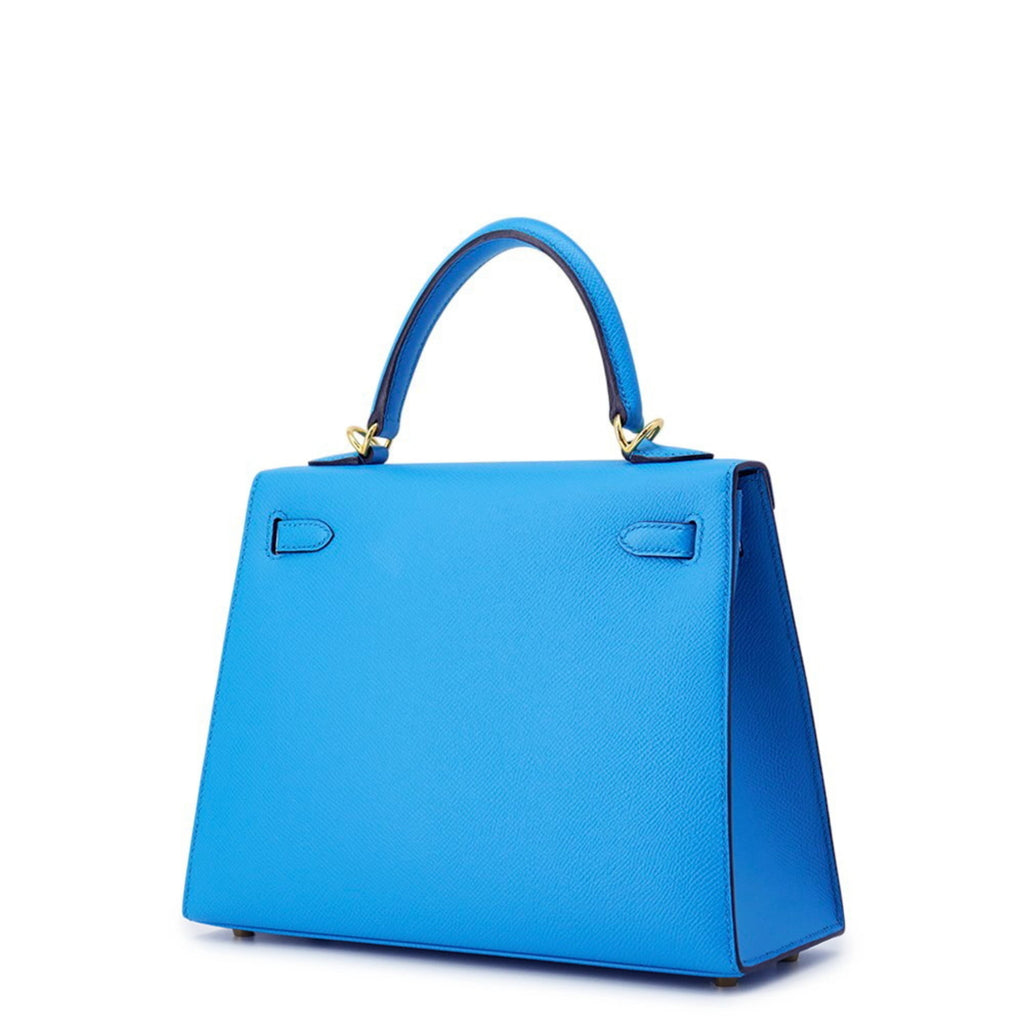 Hermes Kelly Gold Epsom Leather Handbag (Pre-Owned)