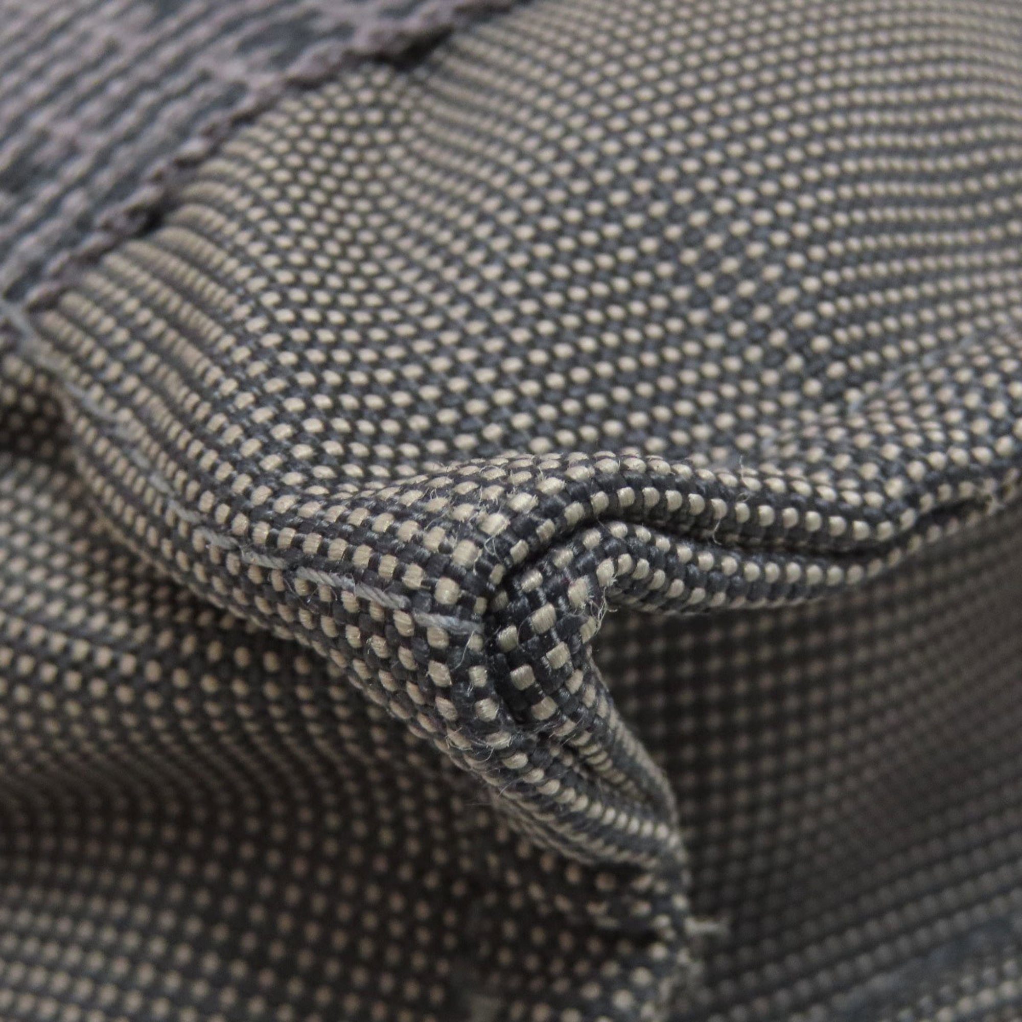 Hermes Gray Canvas Backpack (Pre-Owned)