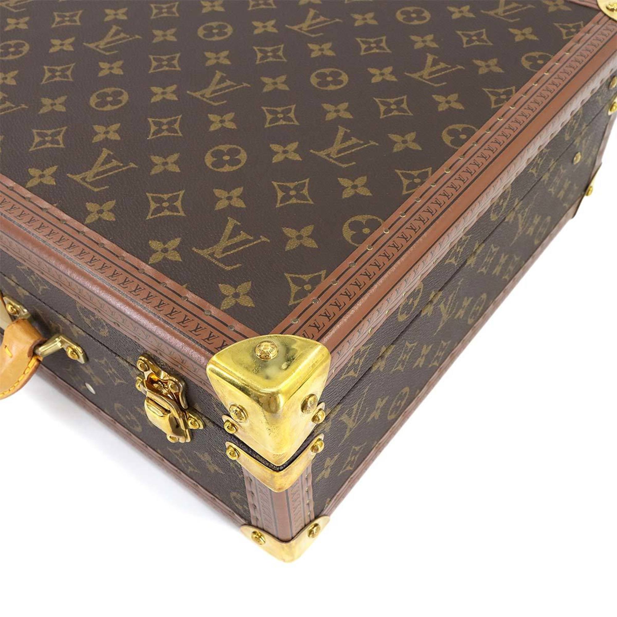 Louis Vuitton Brown Monogram Monogram Attaché Case Handbag (Pre-Owned)