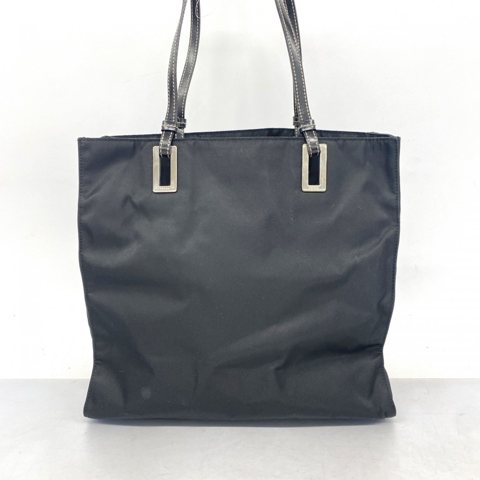 Prada Black Nylon Tote Bag (Pre-Owned)