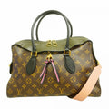 Louis Vuitton Brown Khaki Handbag (Pre-Owned)