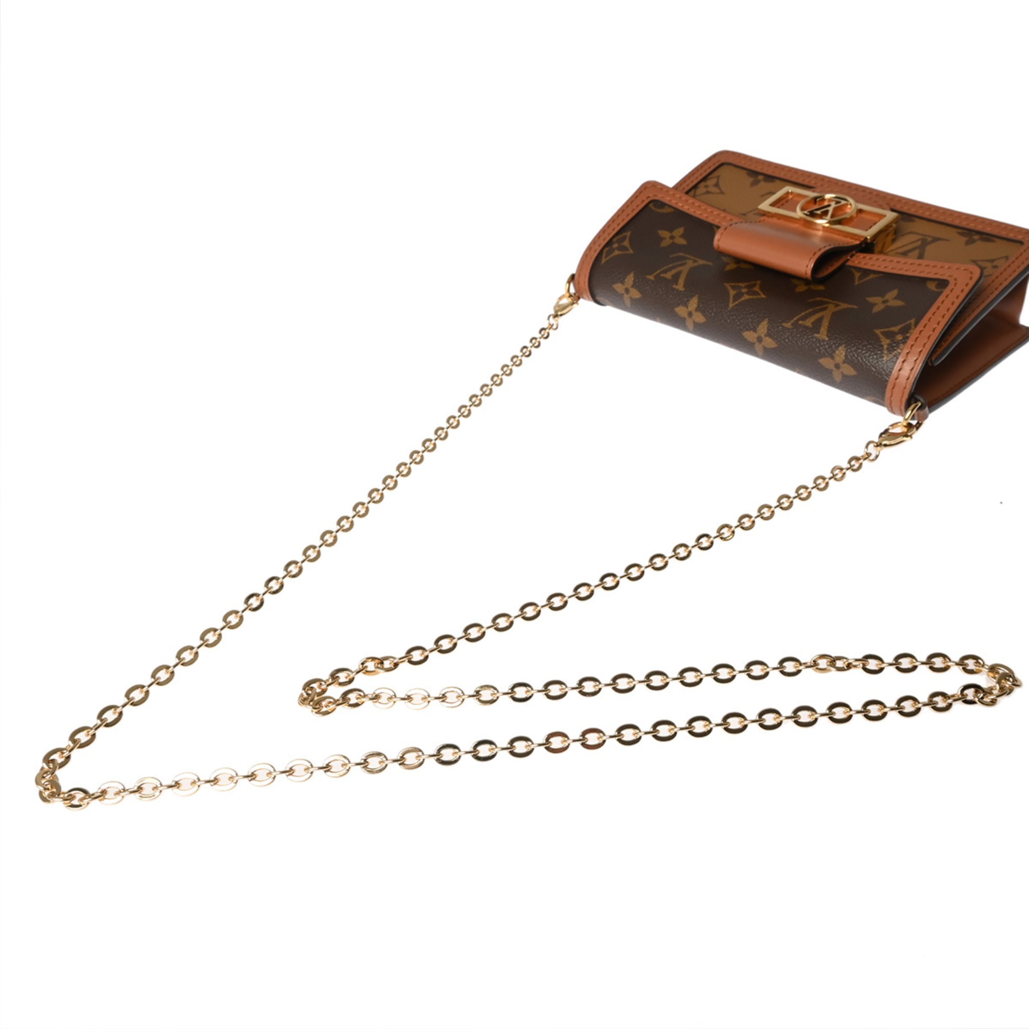 Louis Vuitton Brown Monogram Canvas Shoulder Bag (Pre-Owned)