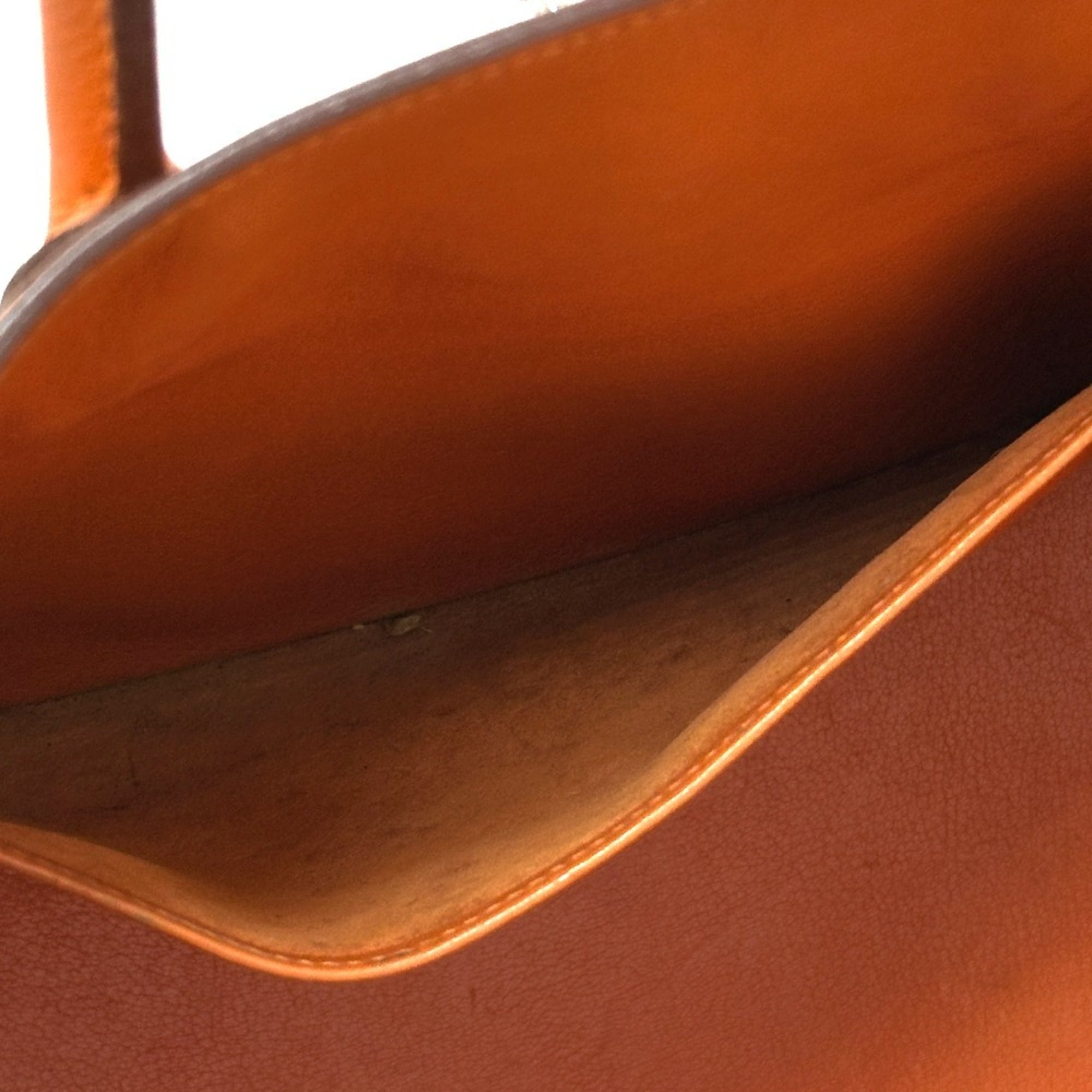 Hermes Birkin Orange Epsom Leather Handbag (Pre-Owned)