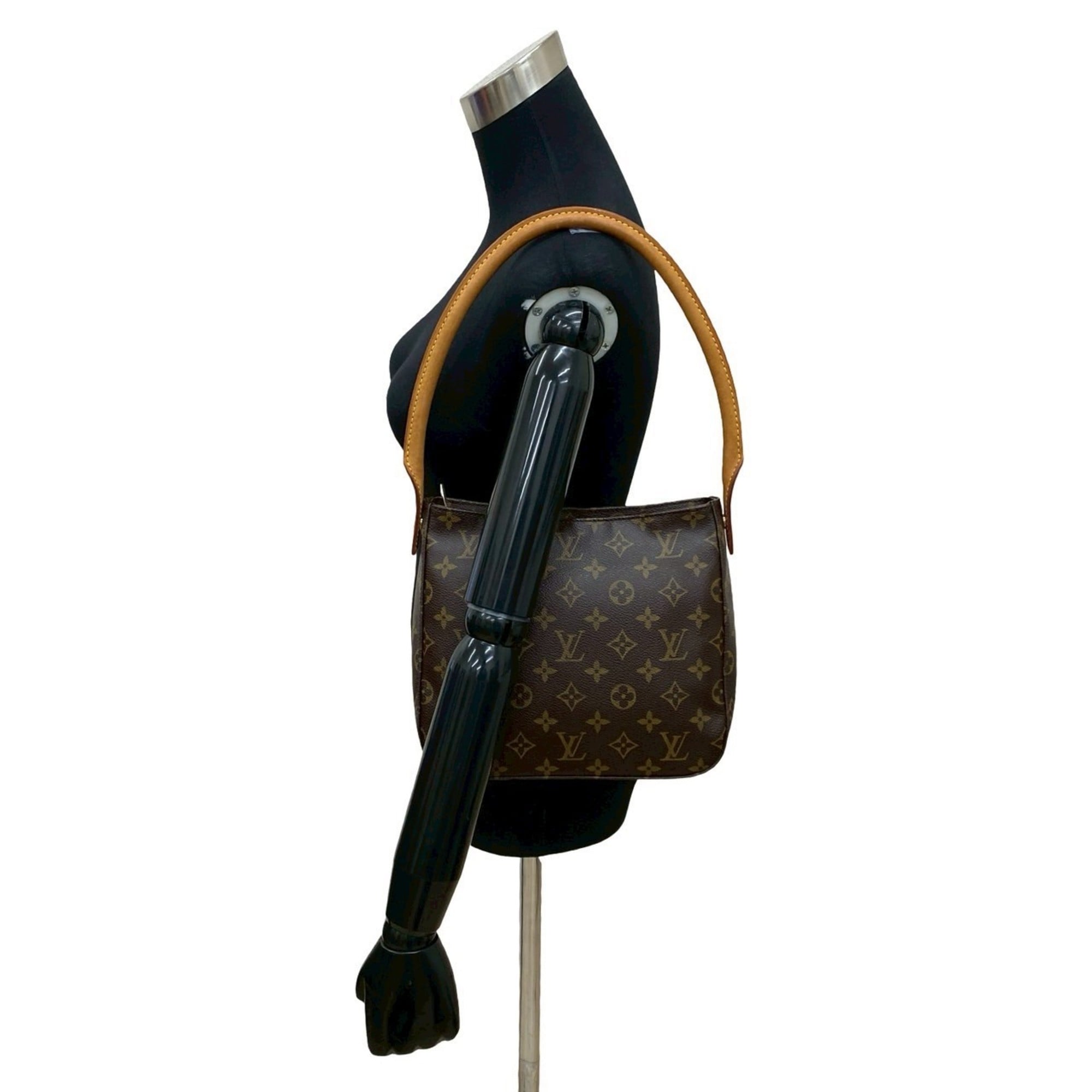 Louis Vuitton Brown Leather Shoulder Bag (Pre-Owned)