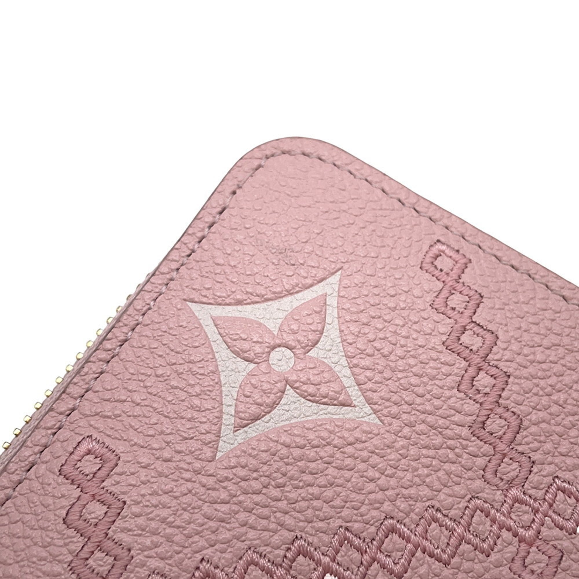 Louis Vuitton Monogram Empreinte Pink Monogram Empreinte Long Wallet (Bi-Fold) (Pre-Owned)