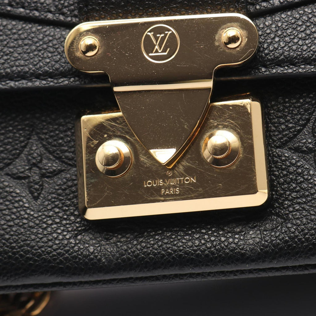 Louis Vuitton Black Noir Monogram Empreinte Shoulder Bag (Pre-Owned)