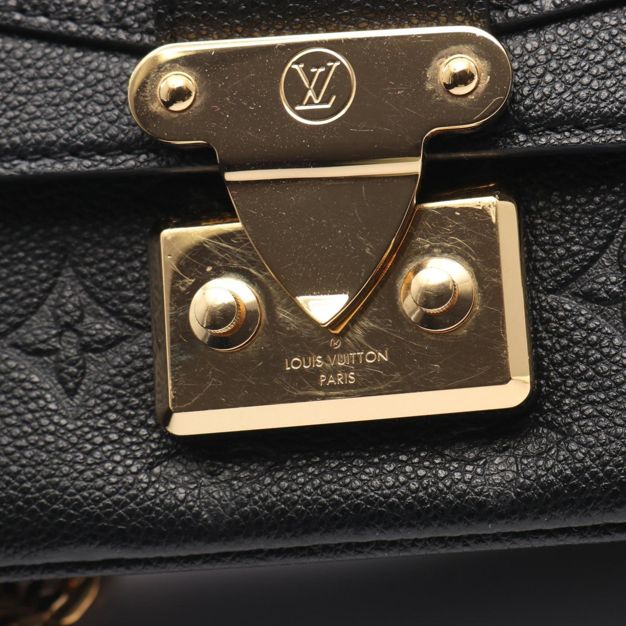 Louis Vuitton Black Noir Monogram Empreinte Shoulder Bag (Pre-Owned)